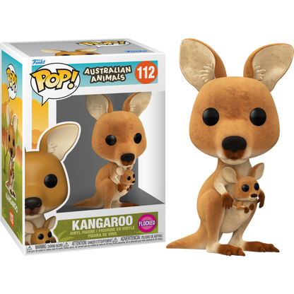 Funko Australian Animals Kangaroo Flocked Pop! Vinyl
