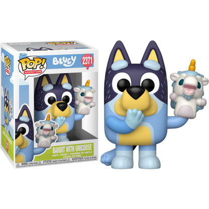 Funko Bluey Bandit with Unicorse Pop! Vinyl