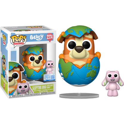 Funko Bluey Sleepytime Bingo with Floppy Bunny US Exclusive Pop! Vinyl