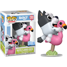 Funko Bluey  Muffin Flamingo Queen US Exclusive Pop! Vinyl