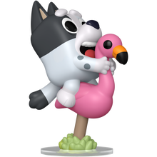 Funko Bluey  Muffin Flamingo Queen US Exclusive Pop! Vinyl
