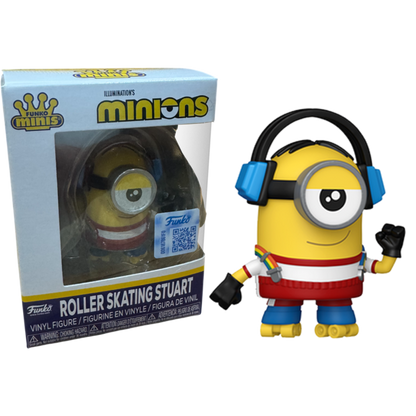 Minions Mini Vinyl Figures Roller Skating Stuart