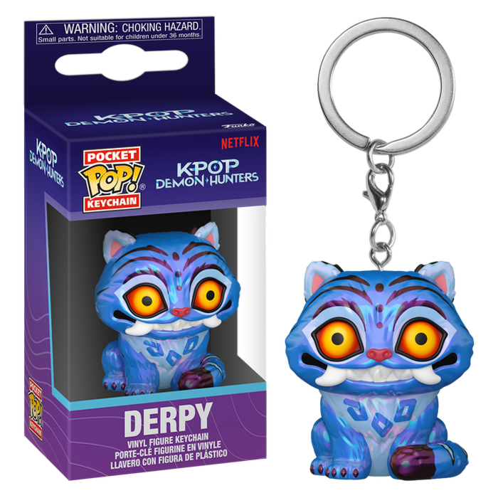 Funko Kpop Demon Hunters Derpy Pop Keychain
