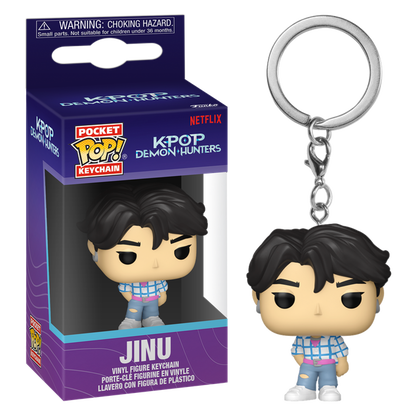 Funko KPop Demon Hunters Jinu Pop! Keychain