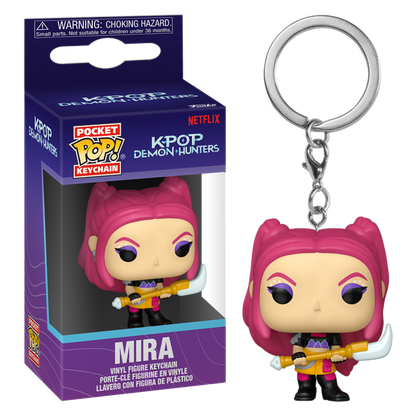 Funko KPop Demon Hunters Mira Pop! Keychain