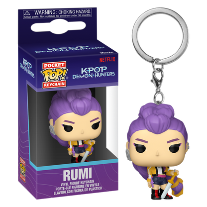 Funko KPop Demon Hunters Rumi Pop! Keychain