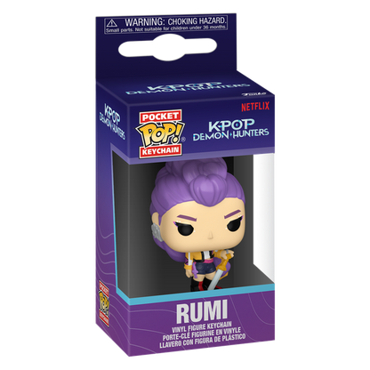 Funko KPop Demon Hunters Rumi Pop! Keychain