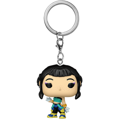 Funko KPop Demon Hunters Zoey Pop! Keychain