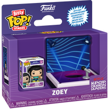 Funko KPop Demon Hunters Zoey Bitty Pop! Stage