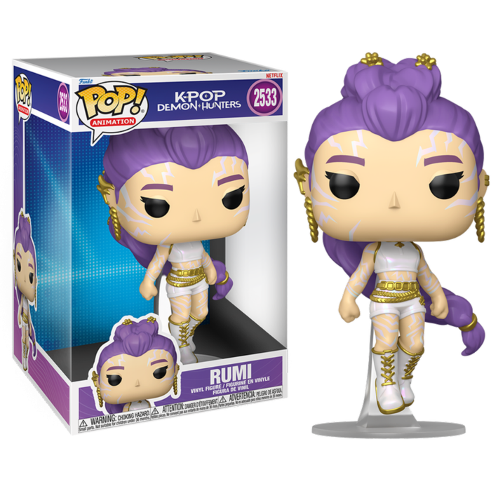 Funko Kpop Demon Hunters Rumi 10" Pop! Vinyl
