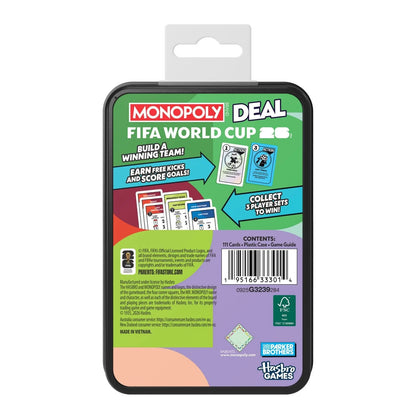Monopoly Deal FIFA World Cup 2026 Edition Card Game