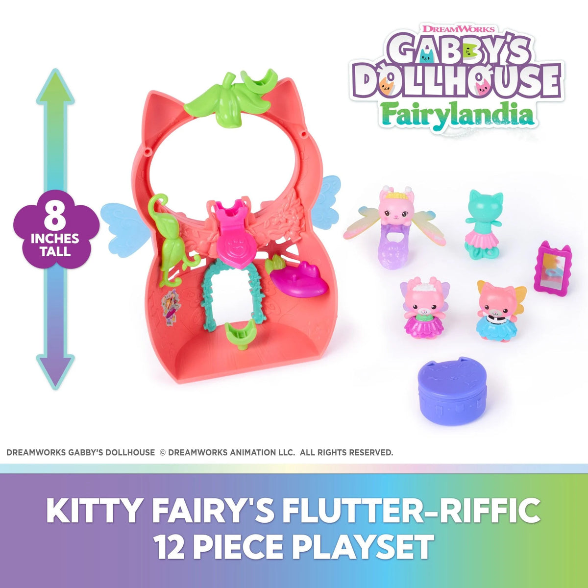 Gabby's Dollhouse Fairylandia Flutter Fairy Playset