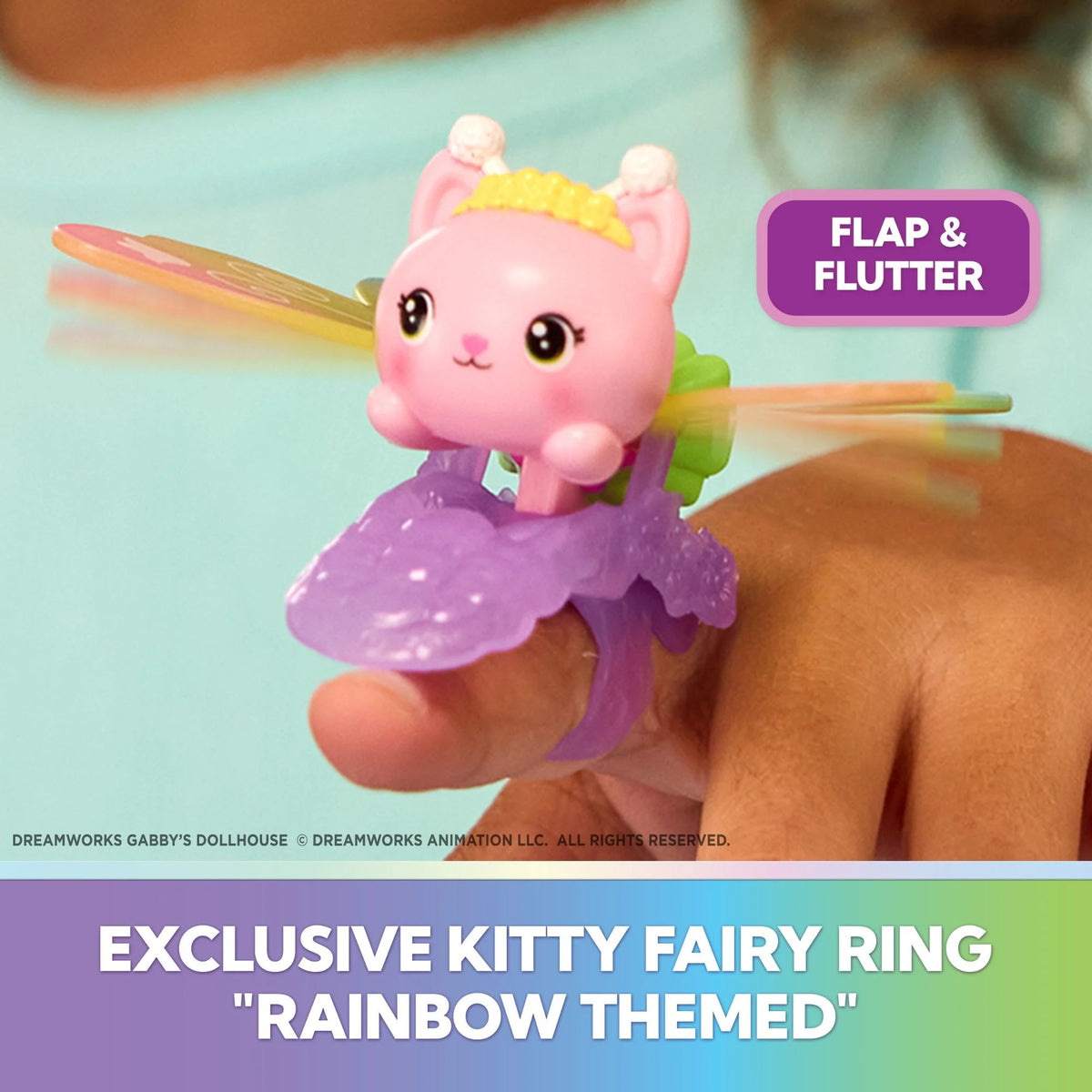 Gabby's Dollhouse Fairylandia Flutter Fairy Playset