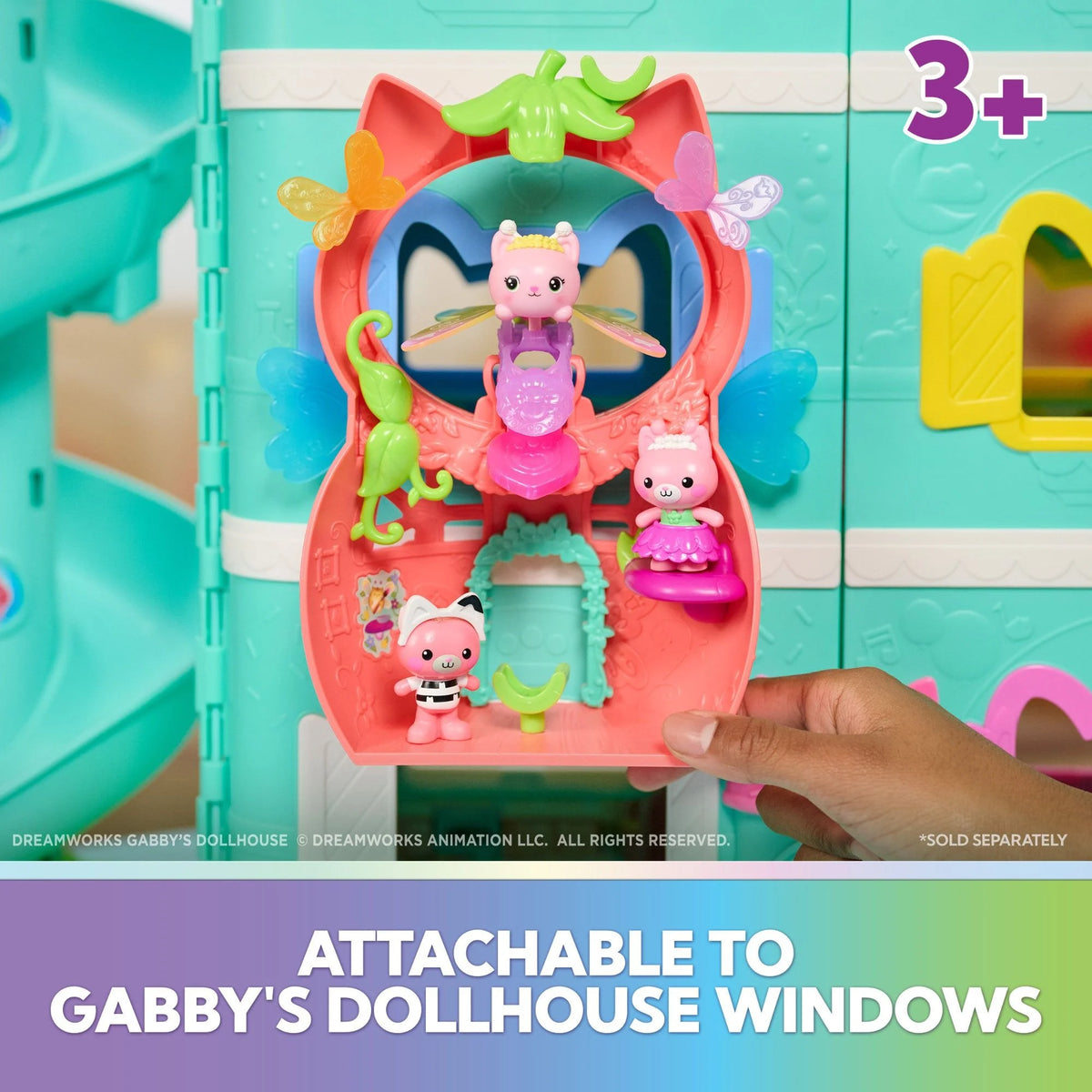Gabby's Dollhouse Fairylandia Flutter Fairy Playset
