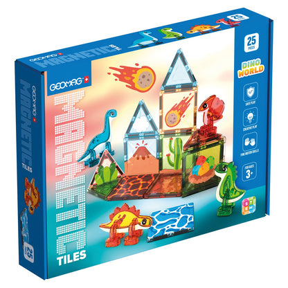 Geomag Magnetic Tiles Dino World 25