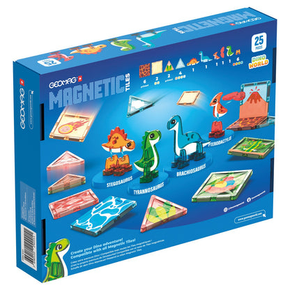 Geomag Magnetic Tiles Dino World 25