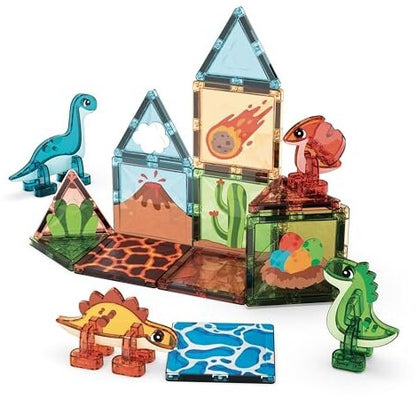 Geomag Magnetic Tiles Dino World 25