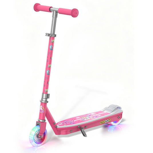 GYROOR Minions KS2 Electric Kids Scooter (Pink)
