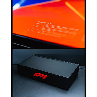 LED Display Base for LEGO F1 Full Set Cases