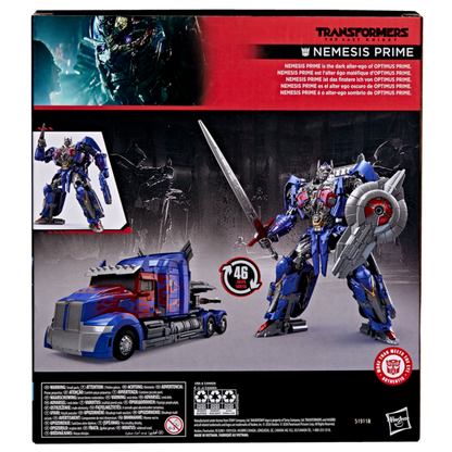 Transformers Nemesis Prime Studio Series Leader Class 8.5" Action Figure