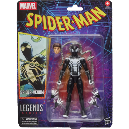 Spiderman Legends Retro Spiderman Venom