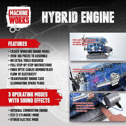 Machine Works 4 Cylinder Hybrid Engine