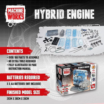 Machine Works 4 Cylinder Hybrid Engine