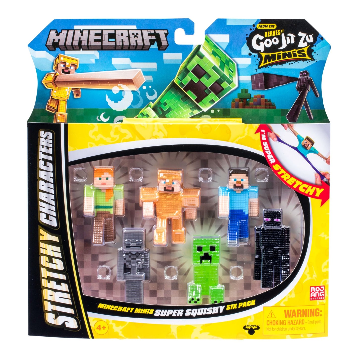 Heroes Of Goo Jit Zu Mincraft S3 Minis Mega 6pk