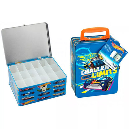 Hot Wheels Collection Tin Carry Case for 18 Cars