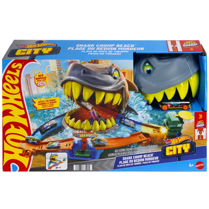 Hot Wheels City Shark Chomp Beach