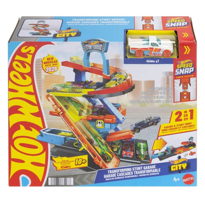 Hot Wheels City Transforming Stunt Garage