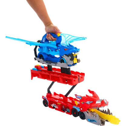 Hot Wheels Ultimate Dual Dragon Transporter