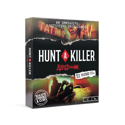 Relatable Hunt A Killer Murder Mystery Game Blood and Ink