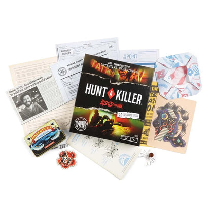 Relatable Hunt A Killer Murder Mystery Game Blood and Ink