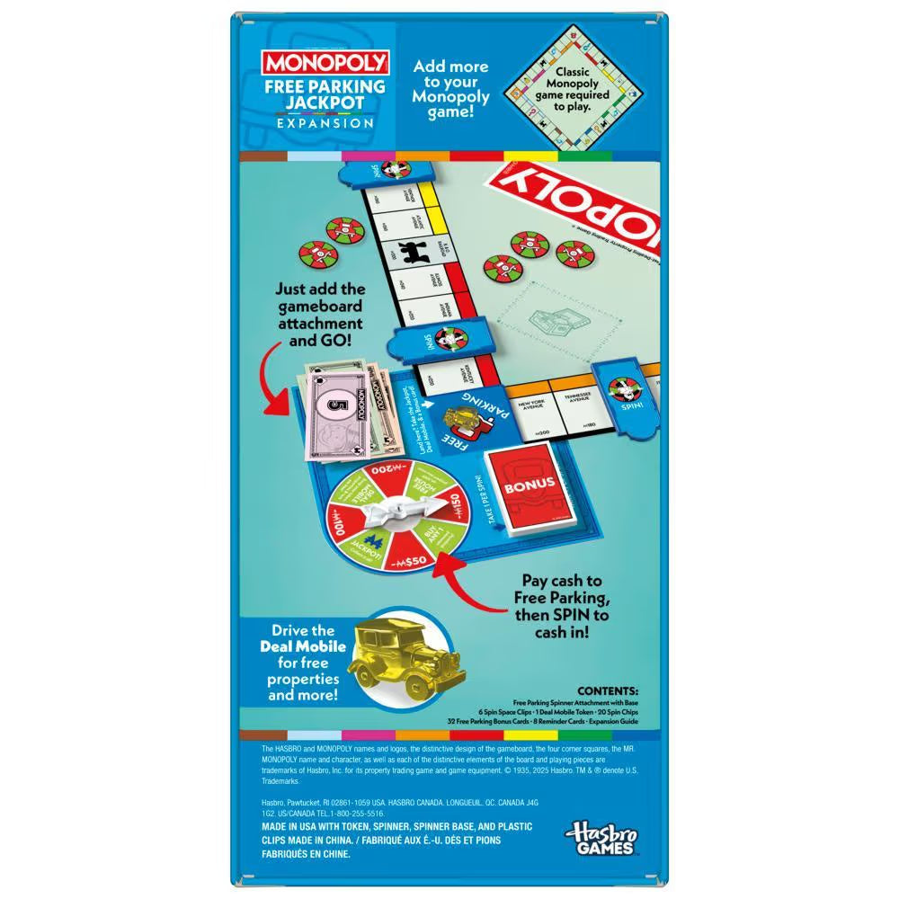 Monopoly Free Parking Jackpot - Expansion