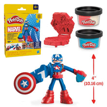 Play-Doh Marvel Captain America Stamping Shield Action Figure