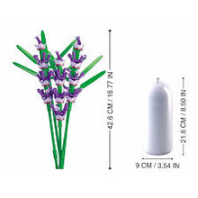 Sluban Lavender with diy vase 258 pcs