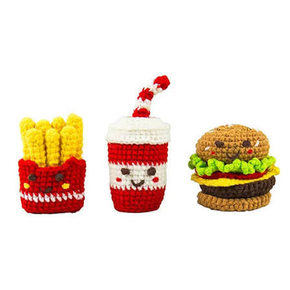 Gift Republic Pocket Crochet Crafts Fast Food