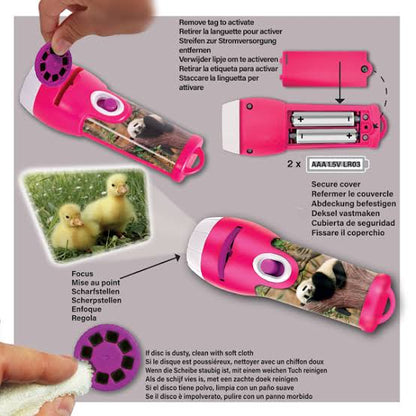 Brainstorm Cute & Cuddly Torch & Projector
