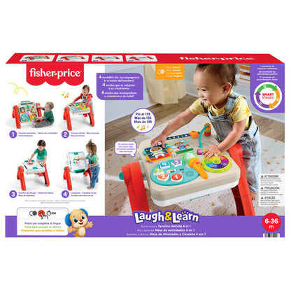 Fisher-Price Laugh & Learn 4-In-1 Activity Table & Easel