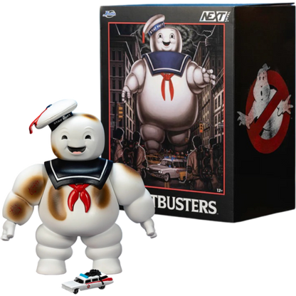 Ghostbusters StayPuft 6" With ECTO-1 Nano Metalfigs