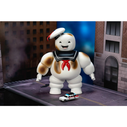 Ghostbusters StayPuft 6" With ECTO-1 Nano Metalfigs