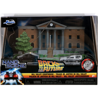 Back To The Future 1.65" Nano Scene Hill Valley Courthouse