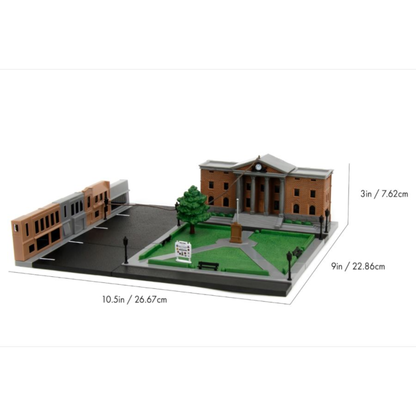 Back To The Future 1.65" Nano Scene Hill Valley Courthouse