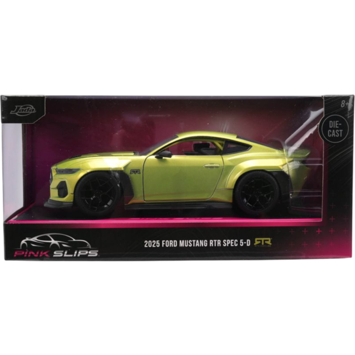 Pink Slips 2025 Ford Mustang RTR Spec 5-D 1:24 Scale Diecast Vehicle