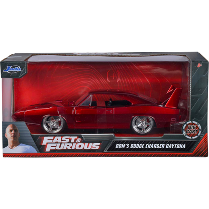 Fast & Furious '68 Dodge Charger Daytona 1:24 Scale Hollywood Ride