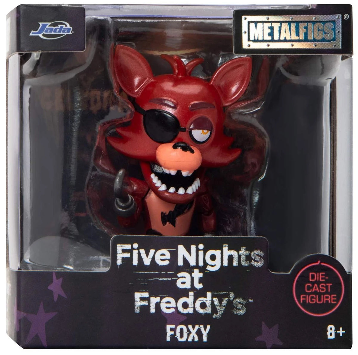 Five Nights At Freddy's Freddy 2.5" MetalFigs Foxy in package
