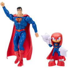Sonic X DC 2 Pack Knuckles And Superman