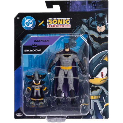 Sonic X DC 2 Pack Shadow And Batman