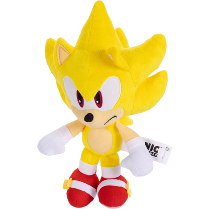 Sonic 9" Plush 35th Anniversary Super Sonic